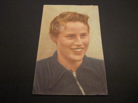 Geertje Wielema zwemster ( rugslag) In de periode 1949-1954